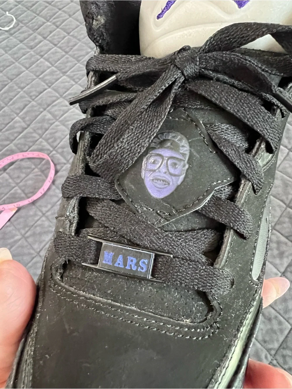 Air Jordan Son of Mars Sneakers Shoes Boys Youth 5.5 Low Grape Ice